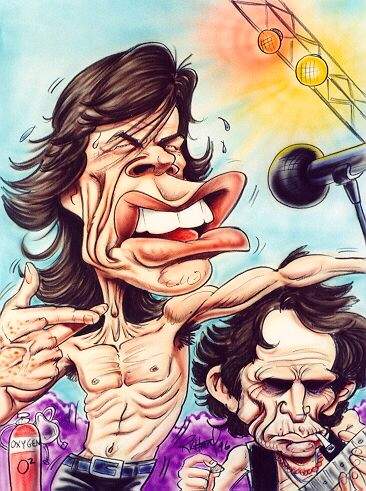 De Mick Jagger por Sandra N.